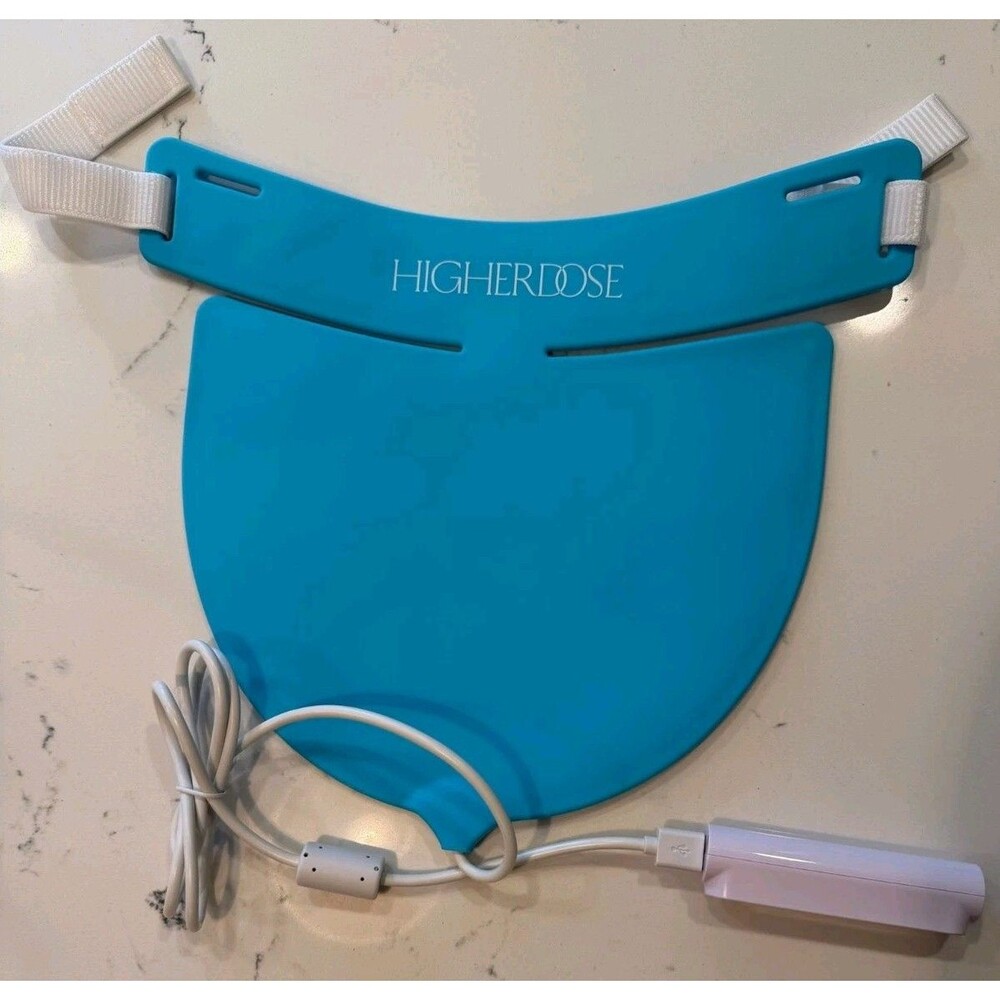 HigherDOSE Red Light Neck Enhancer LED Light Therapy Chest Large Flex Infrared